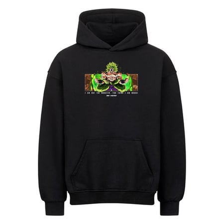 BROLY SUPER SAIYAN LEGENDARY x BE HERO Oversized Hoodie https://behero.shop/collections/dragonball