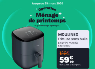 Friteuse sans huile MOULINEX Easy fry max 5L EZ245B20