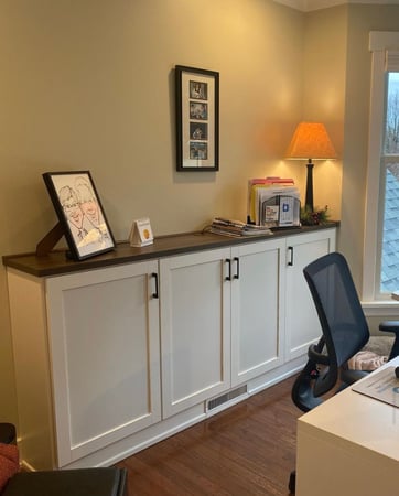 The other side of the home office.