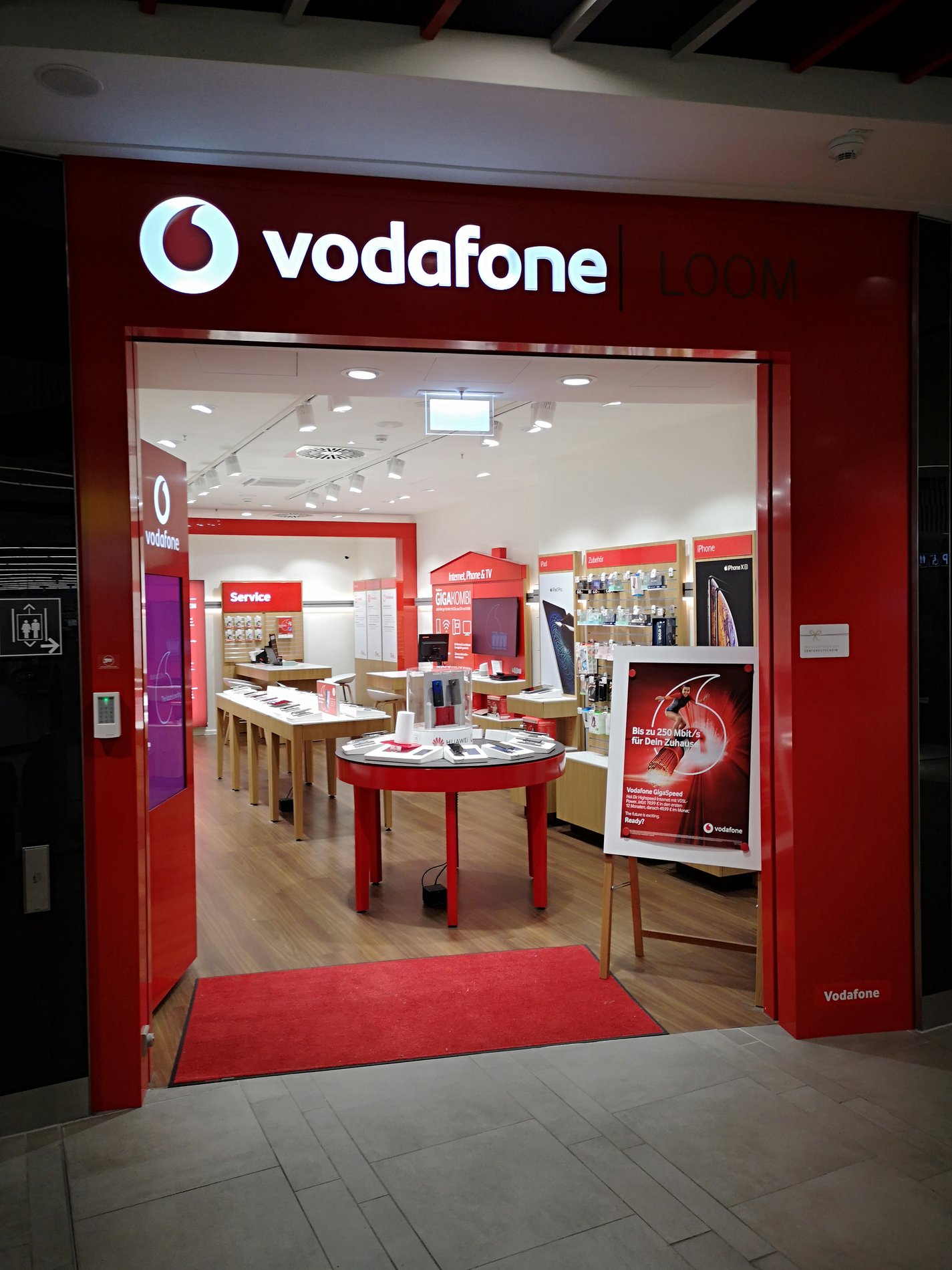 Vodafone-Shop in Bielefeld, Bahnhofstr. 28