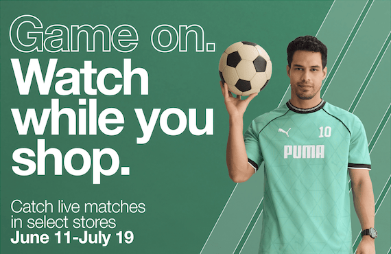 JCPenney In-Store 2026 FIFA World Cup Watch Party