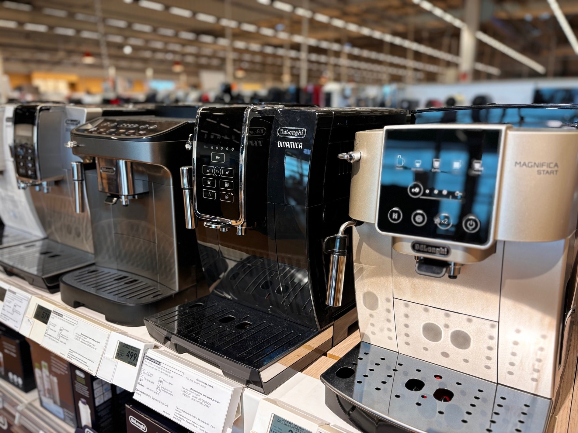 Rayon broyeur à café Delonghi
