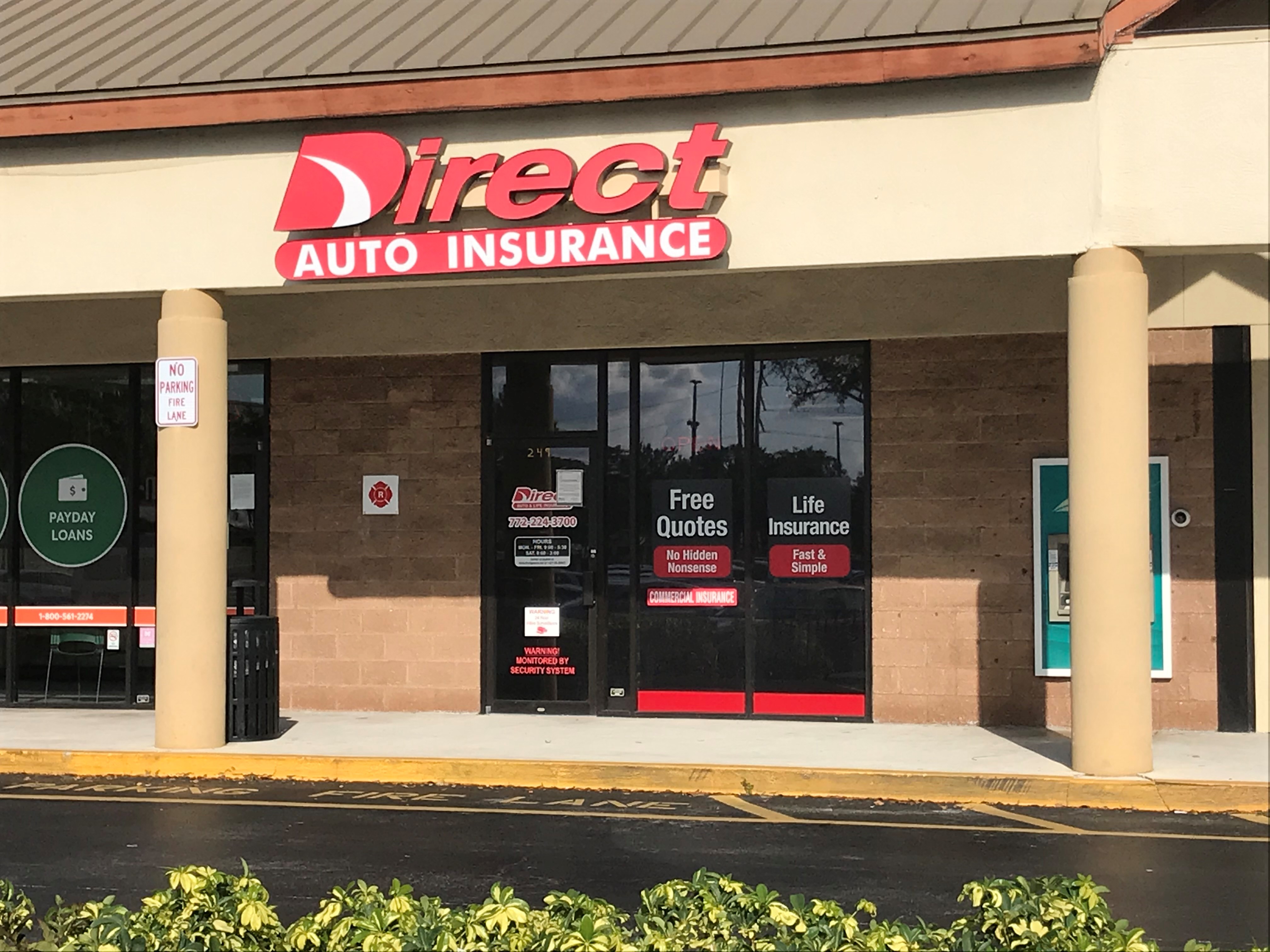 Direct Auto Insurance storefront located at  249 Southwest Port St Lucie Boulevard, Port St Lucie