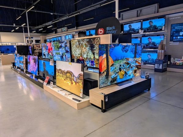 Les téléviseurs Oled 65 pouces dans notre magasin Boulanger Persan Chambly.