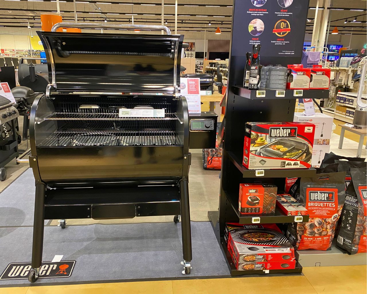 Gros barbecue Boulanger Chasse sur Rhône