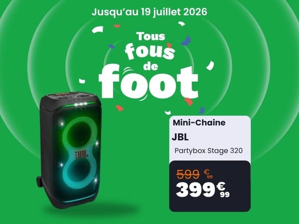 Enceinte sono JBL Partybox Stage 320