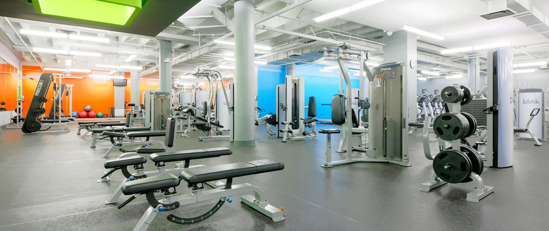 Blink Paramus Gym at 151 Bergen Town Center, Paramus, NJ Blink Fitness