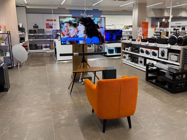 Espace télé - magasin boulanger Levallois Perret So ouest