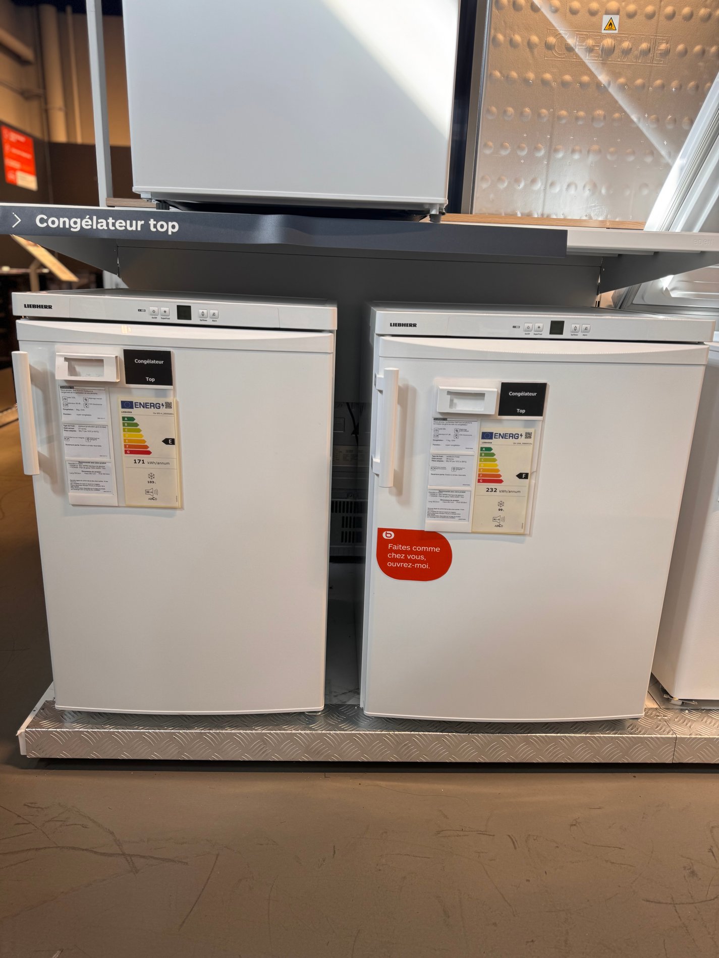 Liebherr Froid GAM Frigo réfrigérateur congélateur top réfrigérateur 2 portes