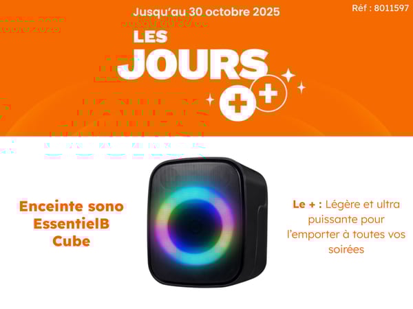 Enceinte sono ESSENTIELB Cube