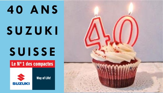 40 ans Suzuki Suisse
