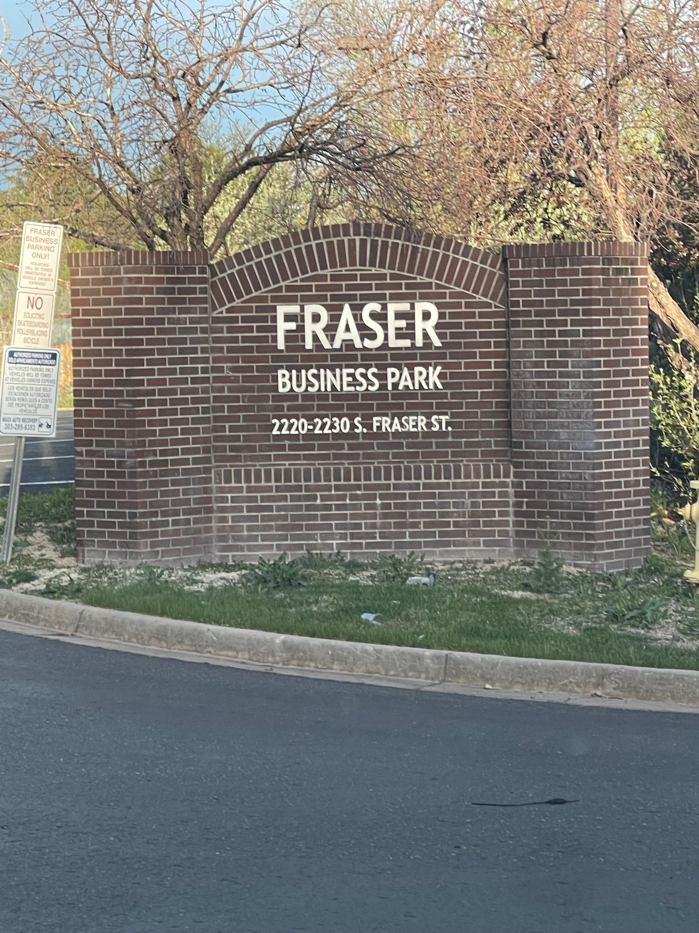 Our offices are located near Iliff and Chambers in the Fraser Business Park