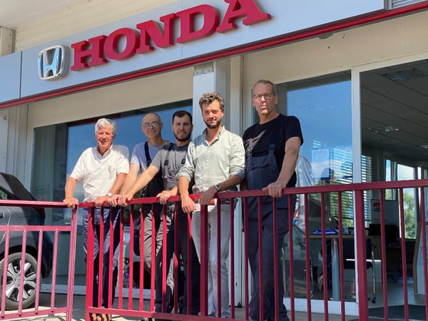 équipe concession Honda Genève