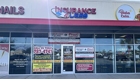 Direct Auto Insurance storefront located at  1300 S Cage Blvd, Pharr
