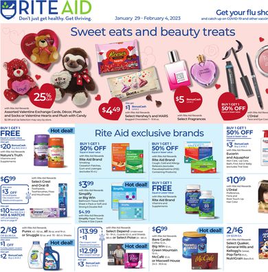 Rite Aid Weekly Ad January 29th - February 4th