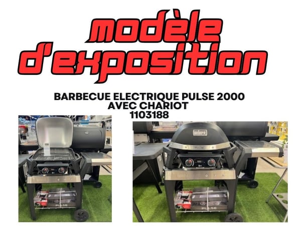 barbecue électrique WEBER pulse 2000 1103188