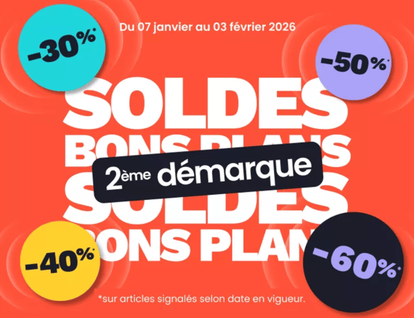 Catalogue des SOLDES d'hivers à découvrir ce Mercredi 7 janvier à Boulanger Niort ! Profitez de la livraison & mise en service OFFERTES dès 399€ en Gros Electro et en TV