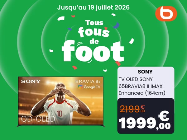 TV OLED SONY 65BRAVIA8 dans votre magasin Boulanger Beynost
