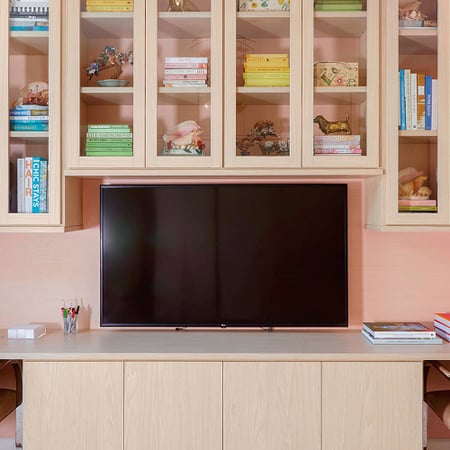 Entertainment Center, Bookshelves