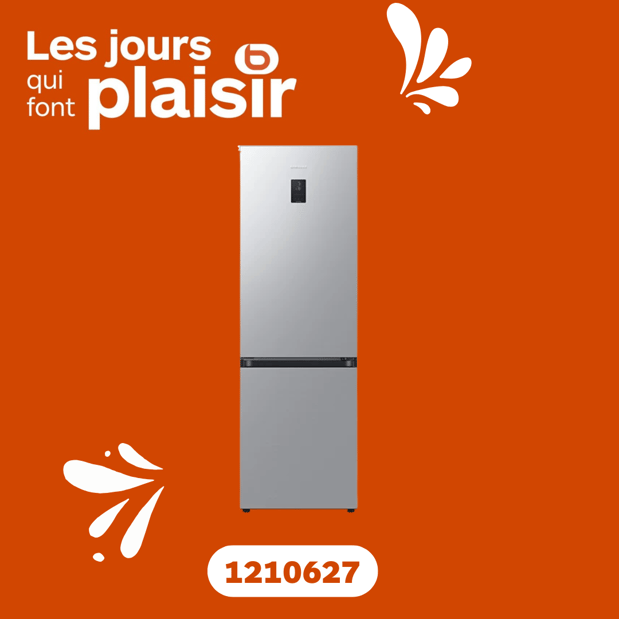 Réfrigérateur combiné SAMSUNG RB34C672ESA en promotion dans votre magasin Boulanger Lille Esquermoise
