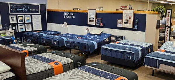 Fort Dodge Slumberland Furniture mattress section