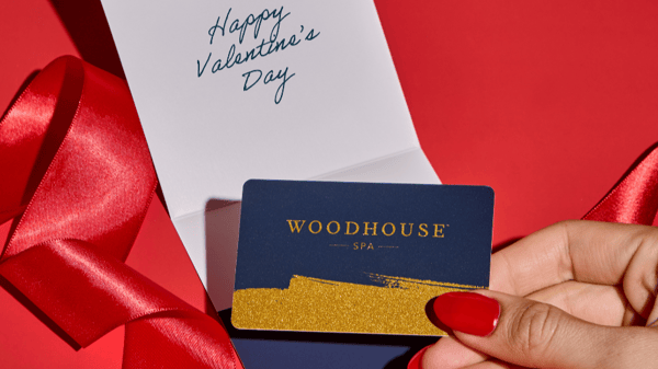 Valentine's Spa Gift Card from Woodhouse Spa