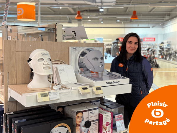 Beauté & technologie : les masques LED 💆‍♀️chez Boulanger Toison d'Or