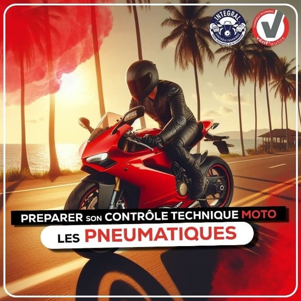 Préparer son contrôle technique moto - Les pneumatiques