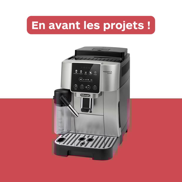 Broyeur a café Delonghi au sein du magasin Boulanger Aix-en-Provence proche de Puyricard, Salon de Provence et Aix-les-milles
