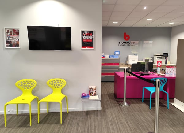 Biogroup Maine Anjou - Laboratoire Ecommoy - Salle attente