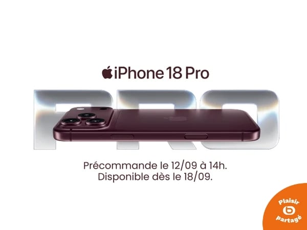 🚀 iPhone 18 Pro : les précommandes ouvrent chez Boulanger Beaune !