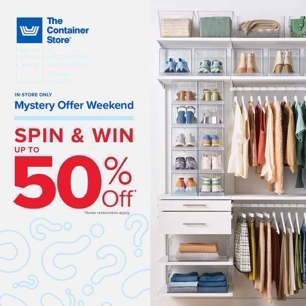 Spin to Win Up To 50% Off!