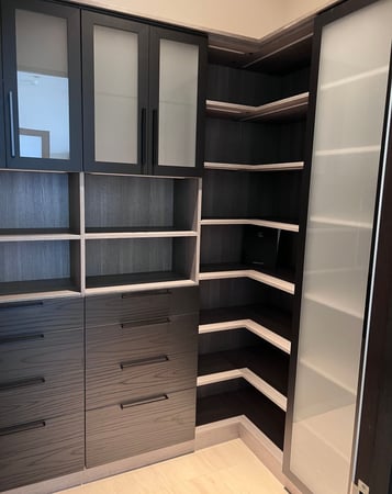 Custom Walk In Pantry design by California Closets San Diego