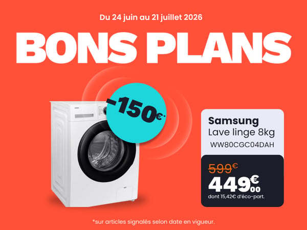 Lave linge hublot SAMSUNG WW80CGC04DAH