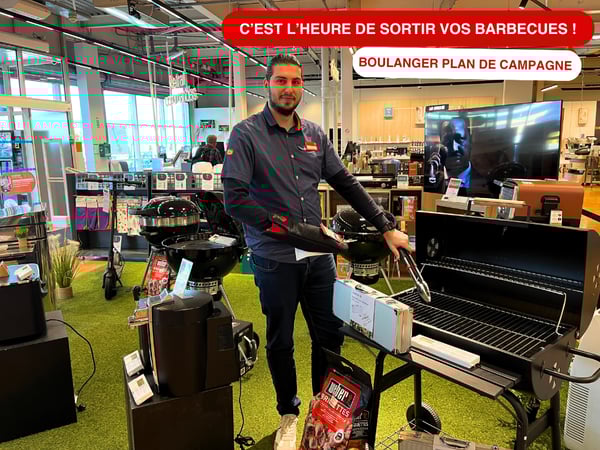C'est l'heure de sortir vos barbecues, découvrez une sélection d'appareils de cuisson, barbecue et planchas dans votre magasin Boulanger Plan de Campagne.