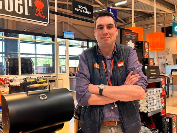 Laurent, vendeur multimédia
