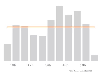 Voir le trafic sur Google maps https://maps.google.com/maps?cid=9822939874044070706