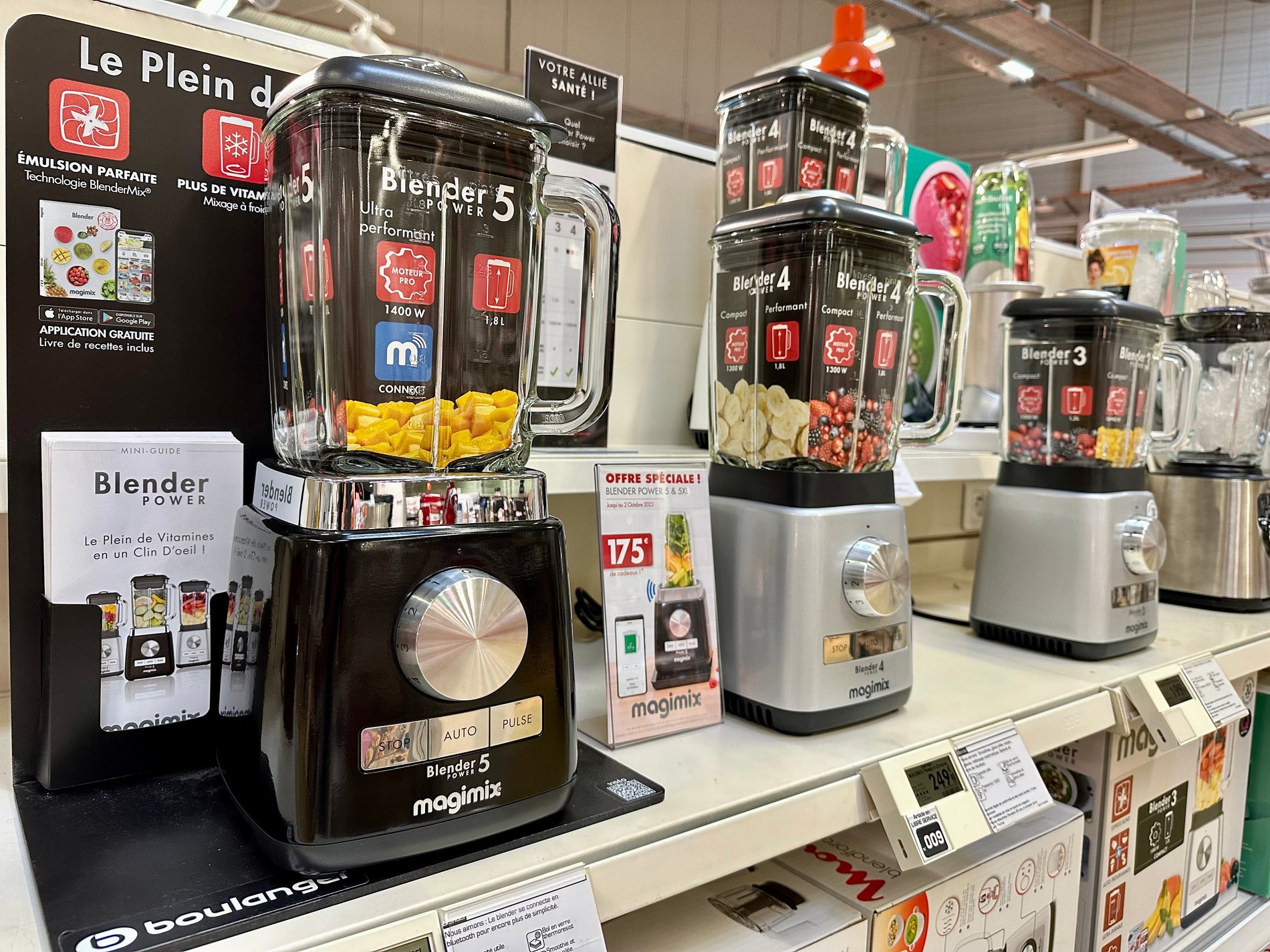 Blender Magimix Power 5,Power 4, Power 3