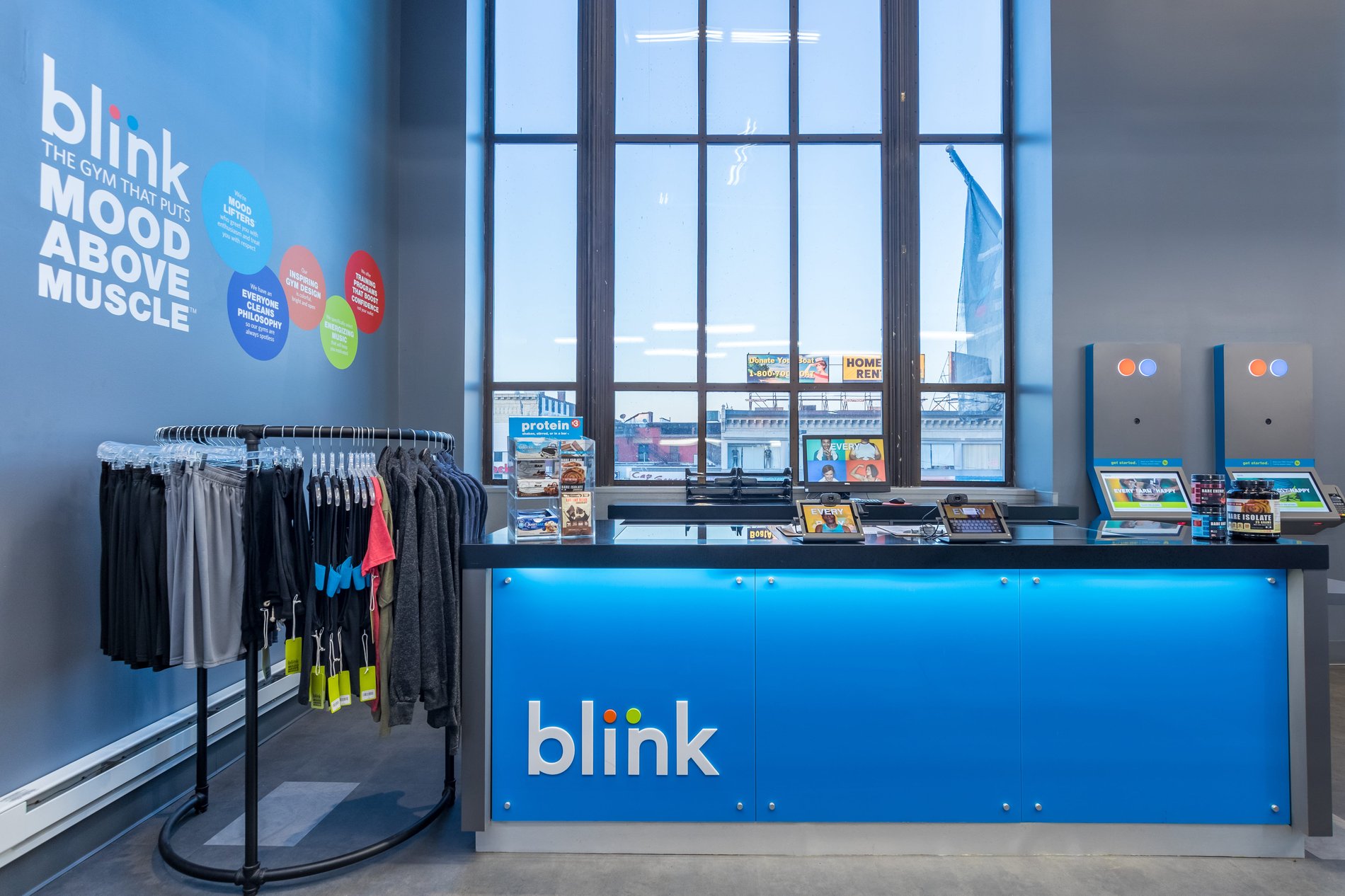 All Blink Fitness Gyms in NJ cardio equipment, strength equipment, gym equipment, gym near me