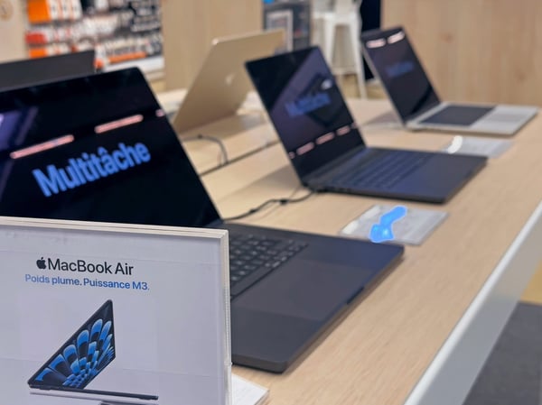 Les nouveaux MacBook Air M3 chez Boulanger Toulon - La Garde