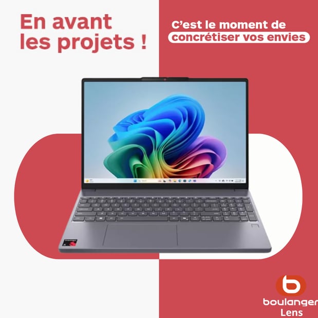Ordinateur portable LENOVO IdeaPad Slim 3x 15Q8X10 AI Copilot plus