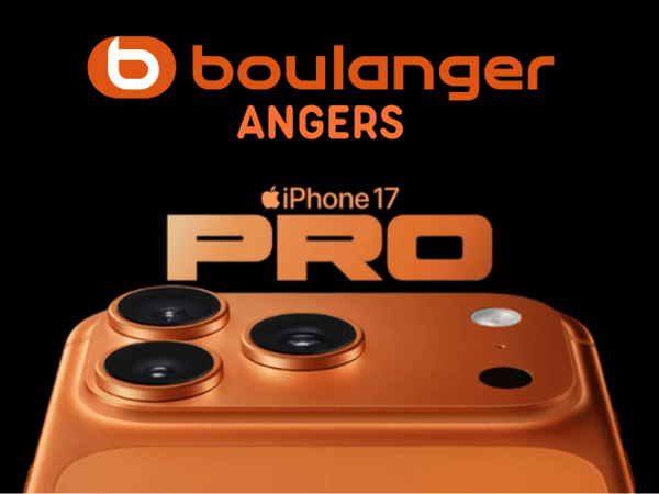 sortie Apple iPhone 17 pro max air magasin Boulanger Angers