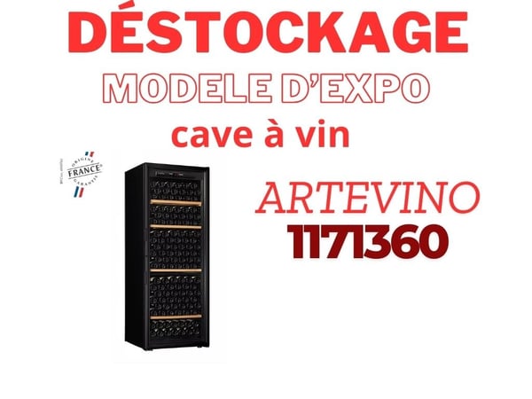 déstockage modèle d'expo de cave à vin dans votre magasin Boulanger Villefranche sur Saône