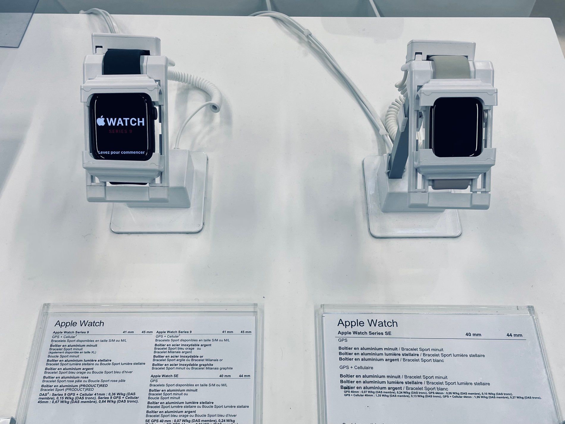 Venez découvrir les Apple Watch SE ou Series 9 ou 10 dans votre magasin Boulanger Villefranche sur Saône