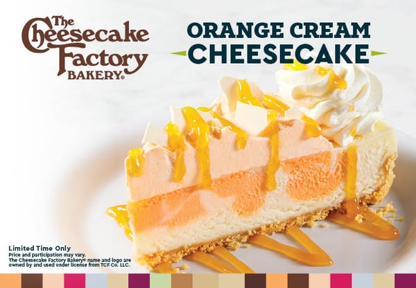 Orange Cream Cheesecake