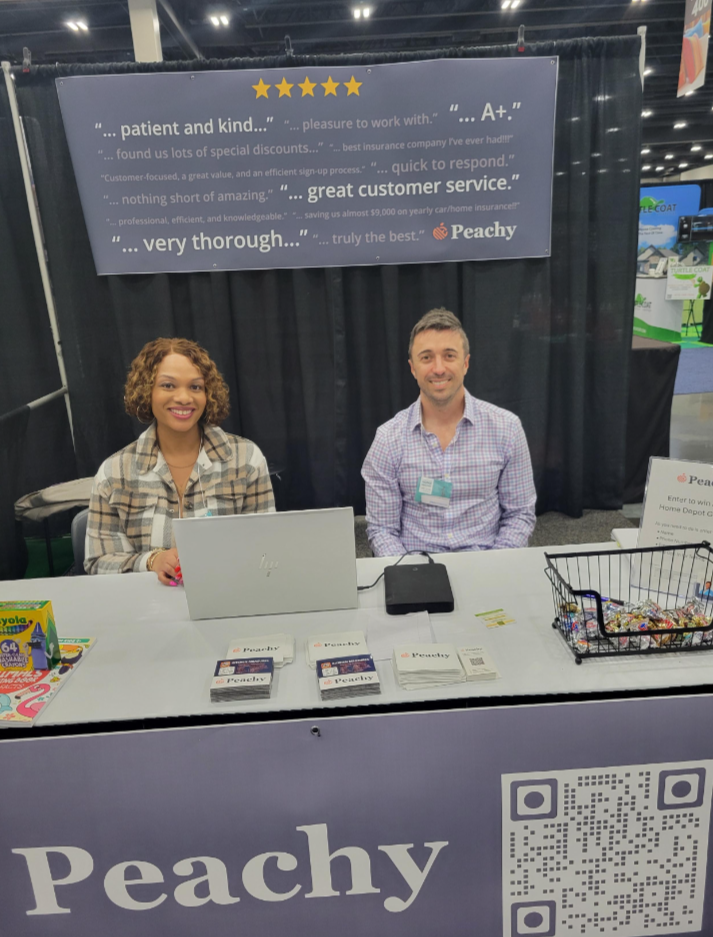 Gina and Ryan at the North Atlanta Home Show!