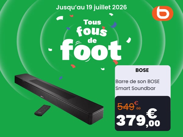 Barre de son BOSE Smart Soundbar à Boulanger Beynost