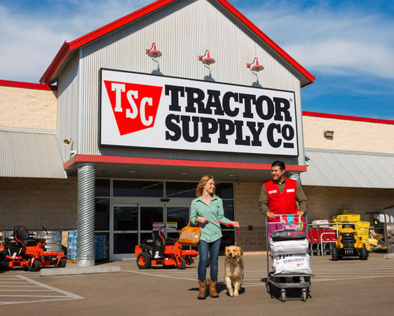 Tractor trailer store supply vet clinic