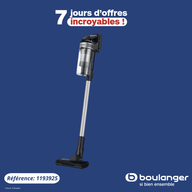 Aspirateur balai SAMSUNG Jet 65 Pet VS15A60BGR5 boulanger arras