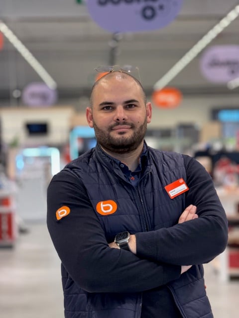 Daniel Responsable univers Multimédia au magasin Boulanger Barentin